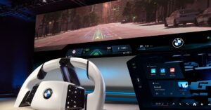 BMW’s new iDrive turns the whole windshield into a heads-up display