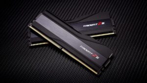 G.Skill DDR5 RAM is overclocked to a blazing 12,054MT/s with no liquid nitrogen needed – just air cooling