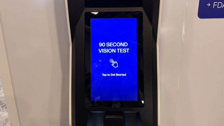 I took a 90-second eye exam at CES 2025, and the results were surprisingly accurate