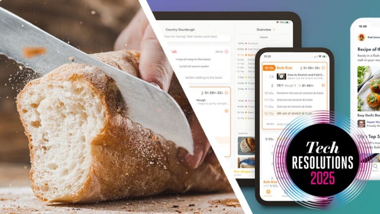 I’m raising my bread-making game in 2025 with these 5 affordable gadgets and apps