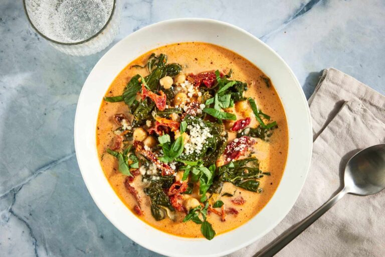 Marry Me Chickpea Soup with Kale