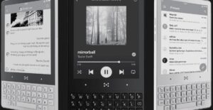 This crowdfunded E Ink QWERTY phone isn’t vaporware after all