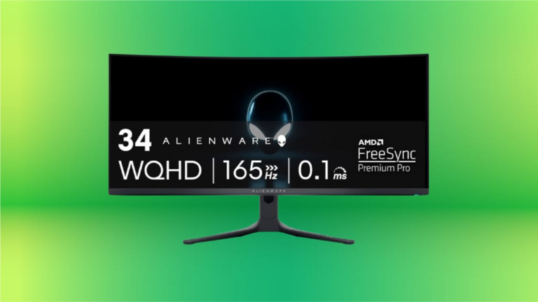 Game on All Year With Alienware’s 34-Inch OLED Curved Gaming Monitor Down to a Record Low