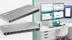 This docking station can drive up to 100 million pixels across three 8K monitors, and even M4 macs can benefit from it