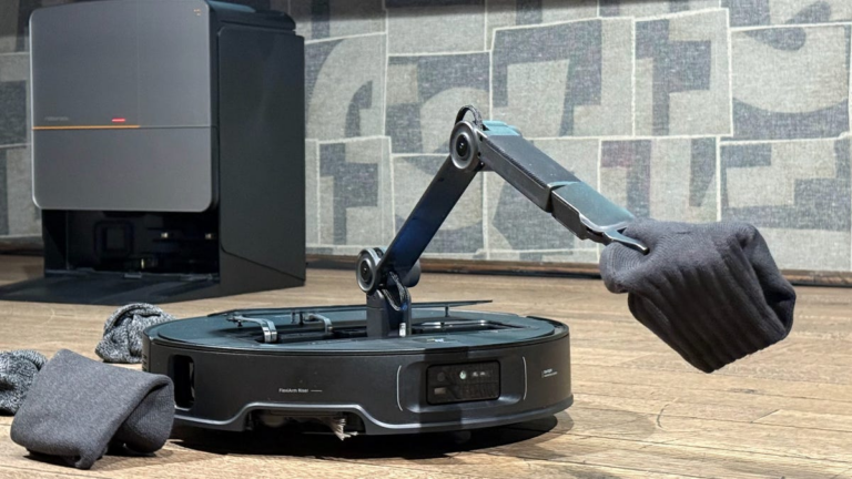 Roborock’s New Robot Vac Has an Arm to Pick Up Dirty Socks and Underwear