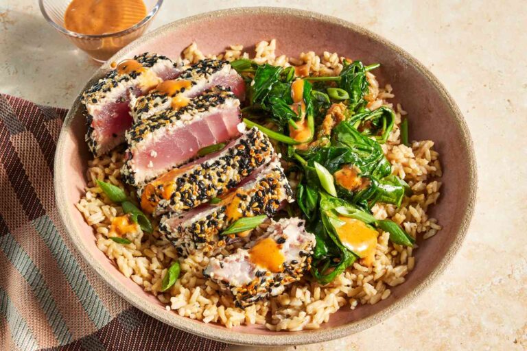 These Tuna Grain Bowls Are Packed with Anti-Inflammatory Ingredients