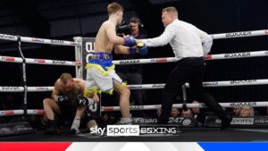 Two knockdowns and a first-round stoppage! Price BLITZES Fitzmaurice