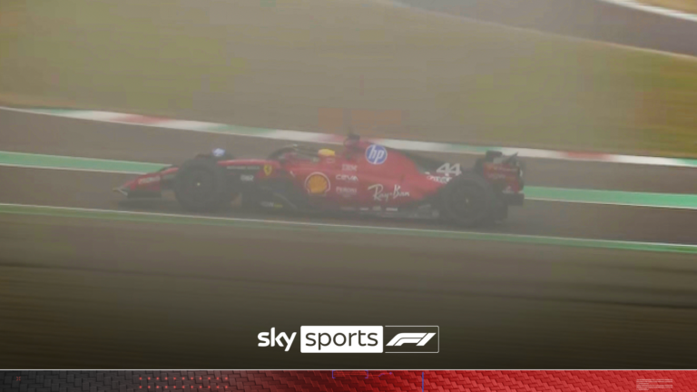 EXCLUSIVE: Hamilton completes first lap in Ferrari!