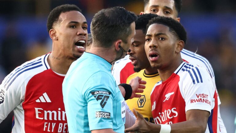 Myles Lewis-Skelly: Arsenal defender’s red card in Wolves win overturned after successful appeal | Football News