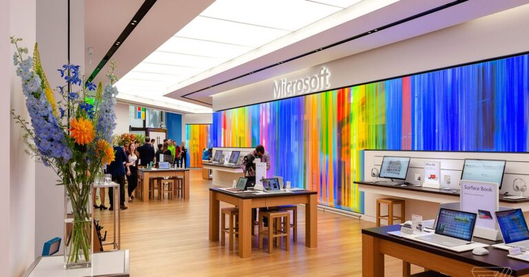 Microsoft is closing its British flagship store in London