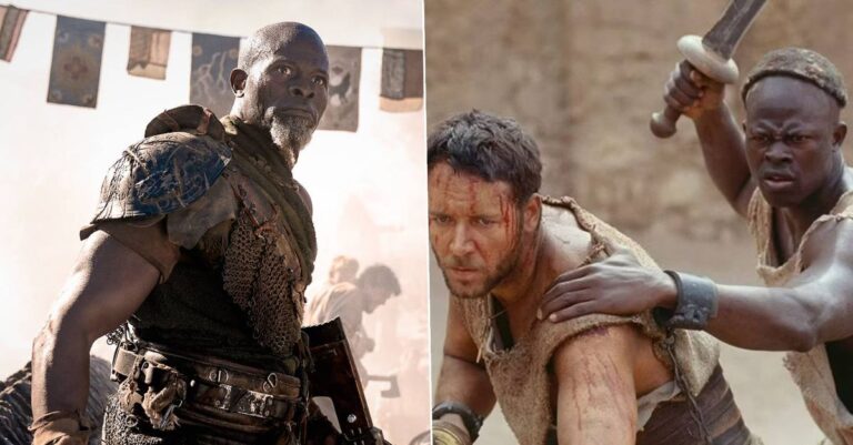 Gladiator star Djimon Hounsou says he’s still struggling to make a living as an actor despite multiple blockbuster roles