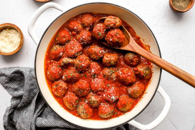 Easy Homemade Meatballs Recipe with Video