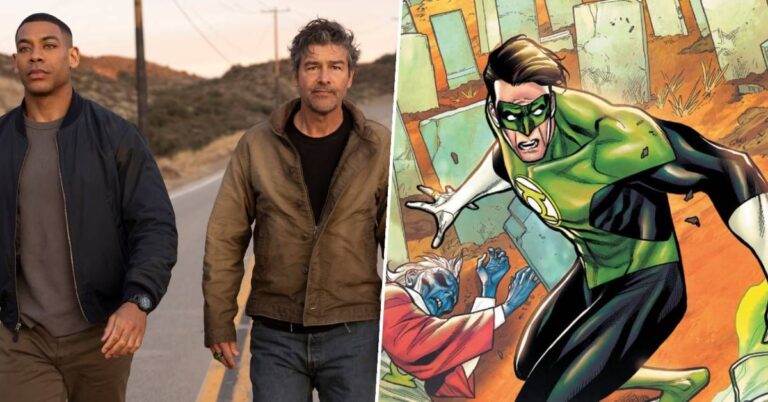 The first look at Aaron Pierre and Kyle Chandler’s Green Lantern TV series is here – and DC fans are losing it over Hal Jordan’s ring