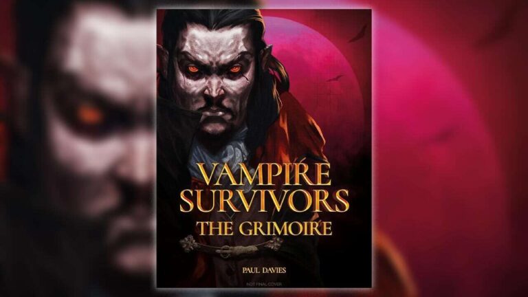 Vampire Survivors Is Getting An Official Hardcover Lore Book, And Preorders Are Live