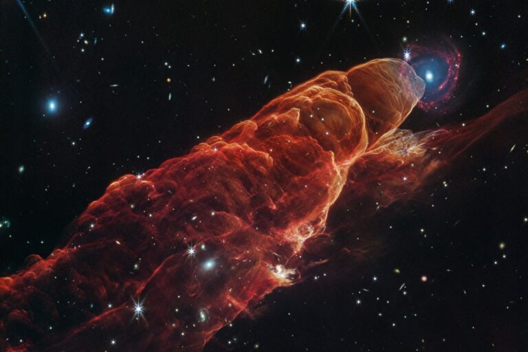 Webb Spots ‘Cosmic Tornado’ in Stunning Detail