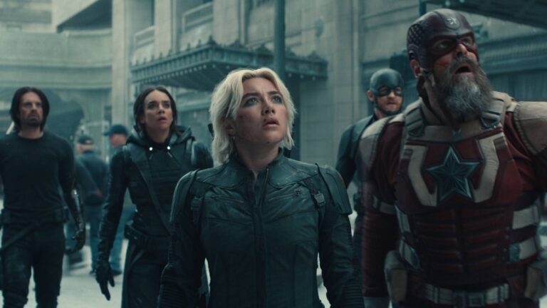 First reactions to Thunderbolts call the new Marvel movie “raw” and “deeply human,” praise Florence Pugh and Sebastian Stan