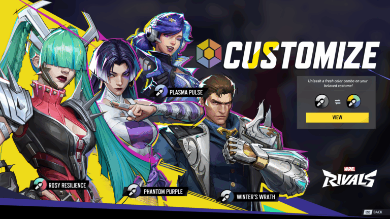 The next Marvel Rivals patch is adding costume color customization, but players will need to spend real money to get the drip they want