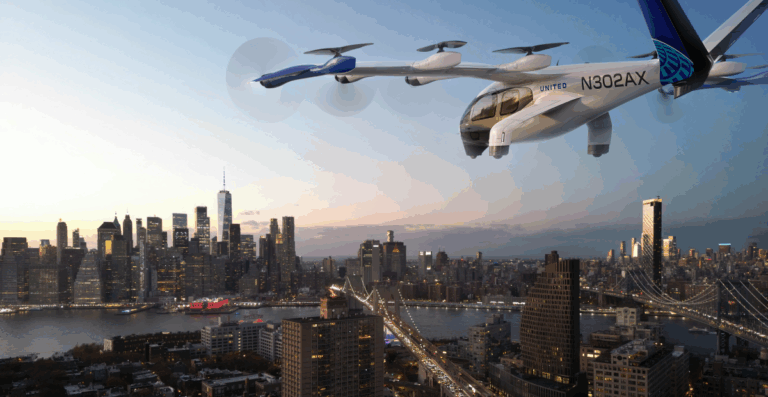 Archer and United plan NYC air taxi service for airport trips