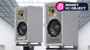 These amazing stereo speakers look like they belong in Elton John’s house – and I’d take a pair too if I had Rocket Man money