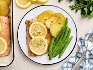 One Pan Salmon Dinner – Budget Bytes
