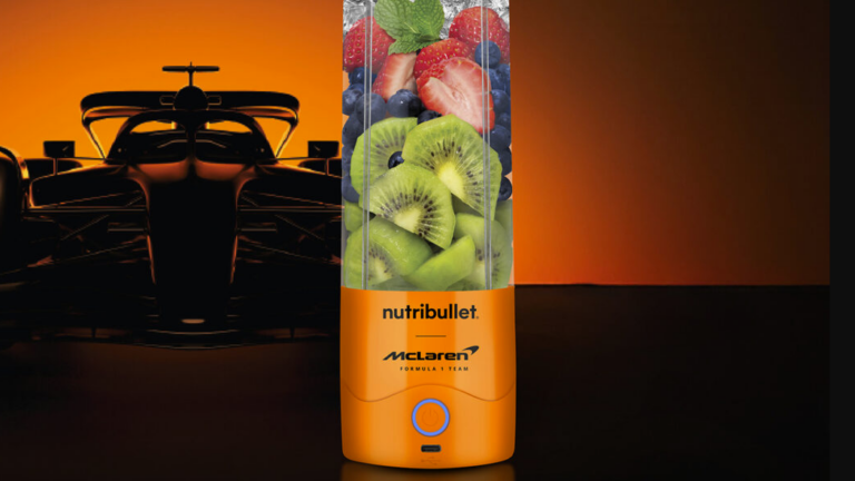 Lights out and away we blend – McLaren and Nutribullet unveil new F1-themed blenders