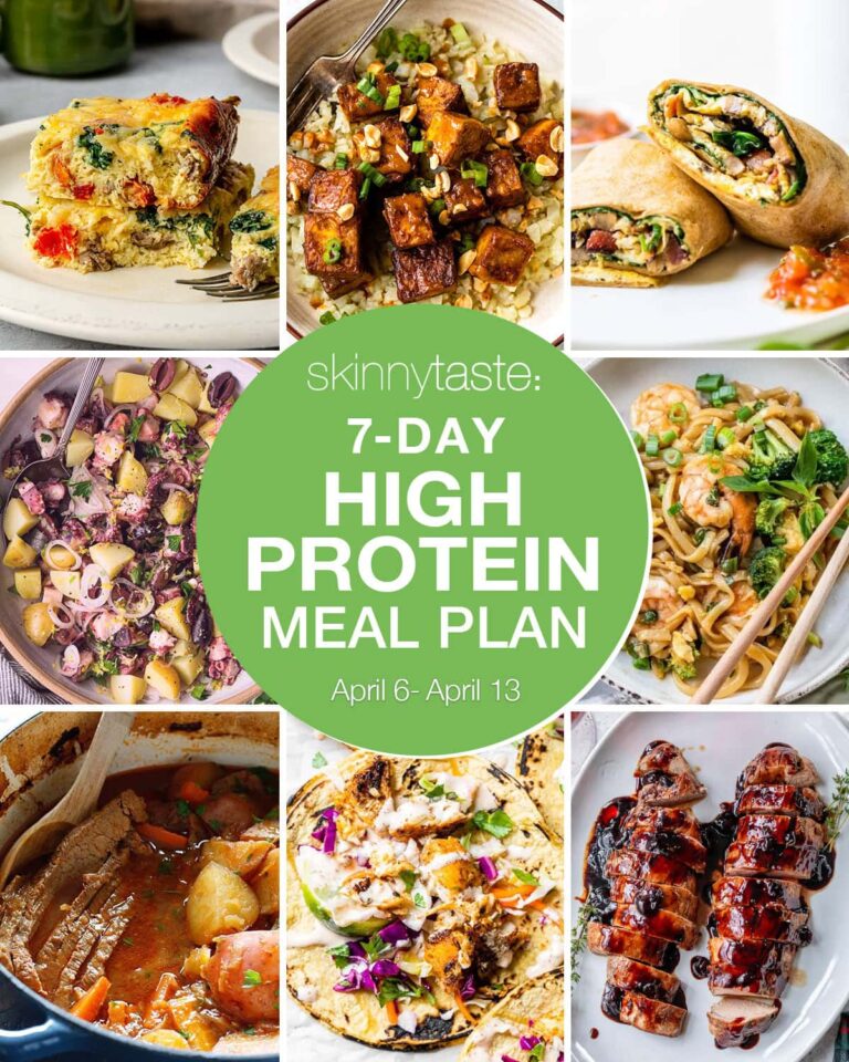 7 Day High Protein Diet Meal Plan