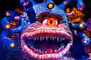 Universal Studios Fan Fest Nights Unleashes an Incredible, Massive Dungeons & Dragons Puppet