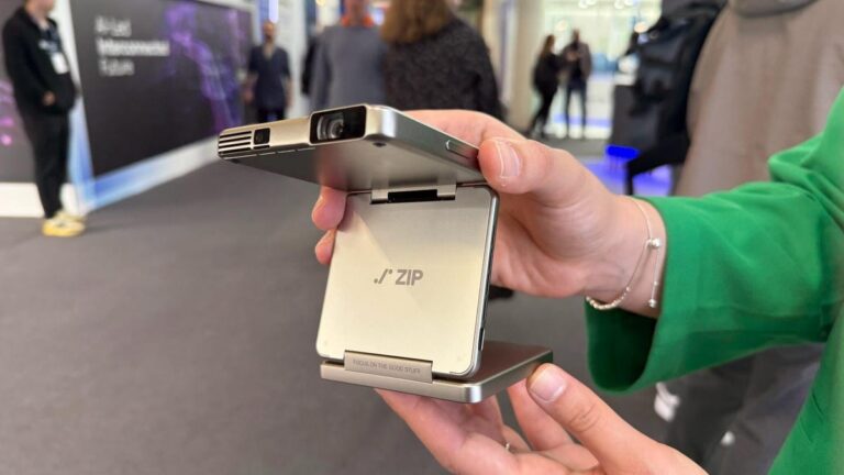 I Fell in Love With This Tiny Foldable Projector, and You Can Finally Buy It