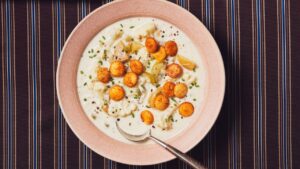 Surprisingly Satisfying Cauliflower Chowder Recipe