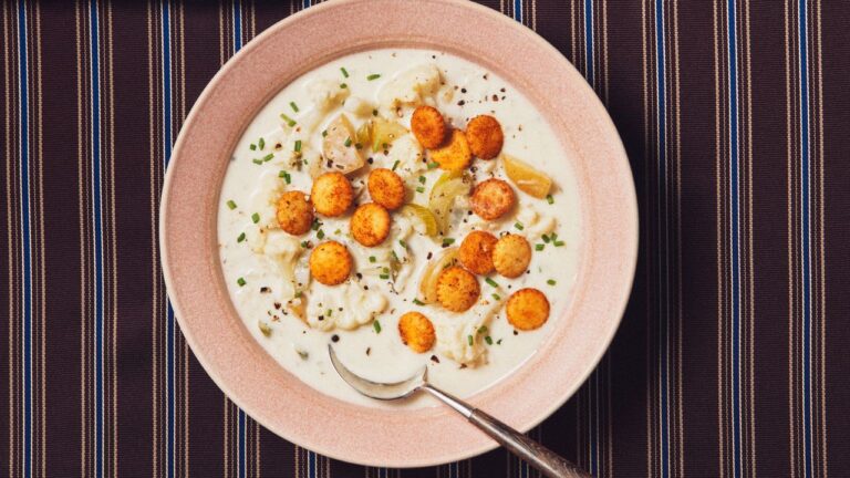 Surprisingly Satisfying Cauliflower Chowder Recipe