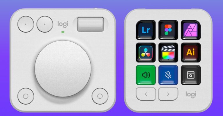 Logitech’s MX Creative Console now supports Figma and Adobe Lightroom