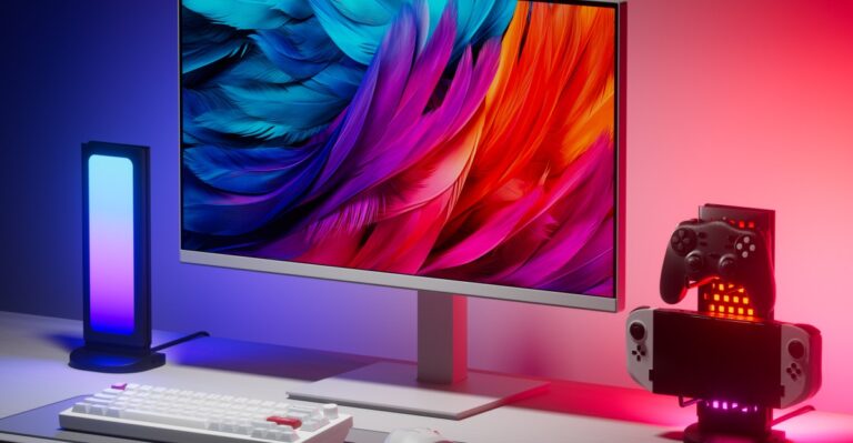 Nanoleaf’s new pegboard dock lights up your accessories and room