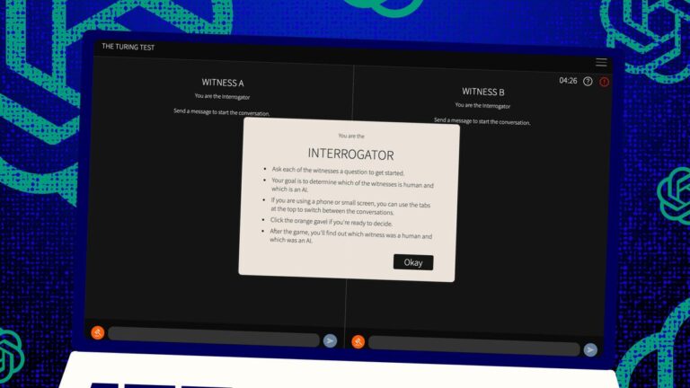 The Turing Test has a problem – and OpenAI’s GPT-4.5 just exposed it