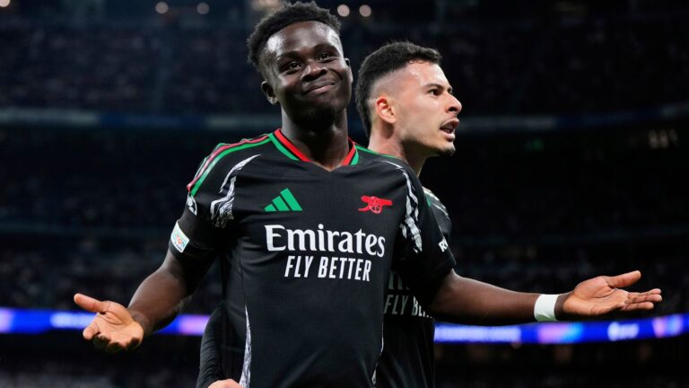 Real Madrid 1 – 2 Arsenal