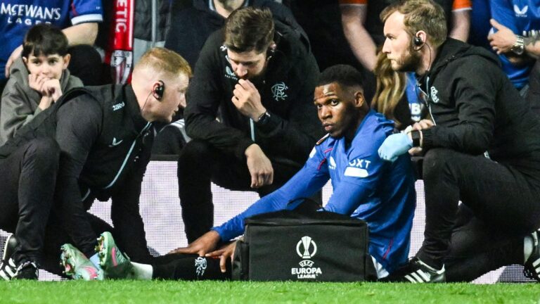 Dujon Sterling: Rangers defender out ‘long term’ after Achilles injury in Athletic Club Europa League clash | Football News