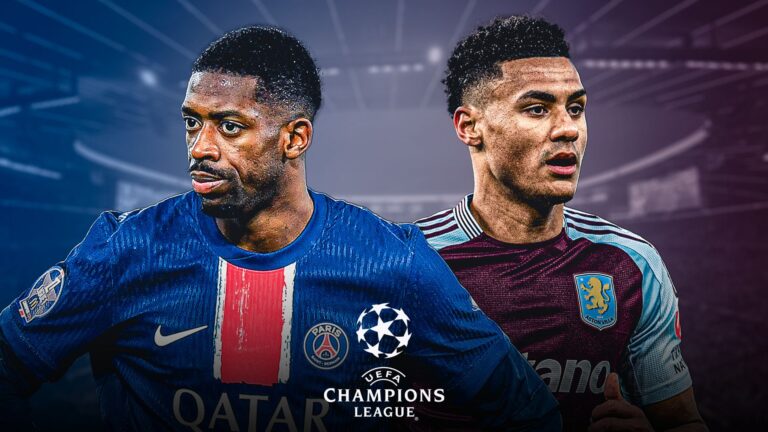 Live Commentary – PSG vs Aston Villa