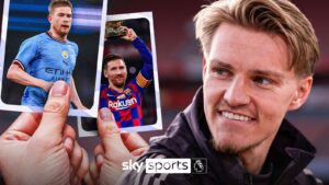 Sticker book challenge: Odegaard picks his playmaker GOAT