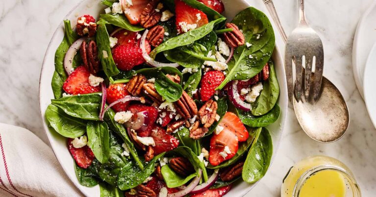 Strawberry Spinach Salad Recipe – Love and Lemons