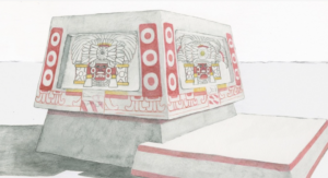 Painted altar in Maya city of Tikal reveals aftermath of ancient coup