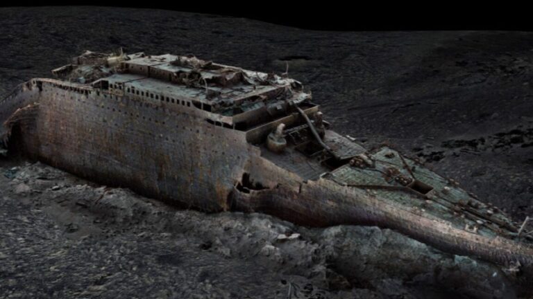 3D “digital twin” of Titanic wreck yields fresh insights