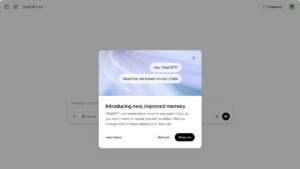 ChatGPT’s memory upgrade might just be the biggest AI improvement we see all year